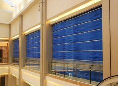 無(wú)機(jī)單軌折疊防火卷簾門(mén)