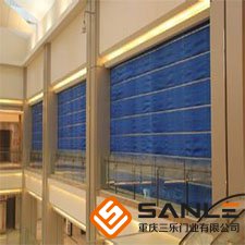 商場(chǎng)無機(jī)布防火卷簾門